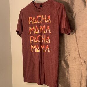 Tropical graphic text Red T-Shirt